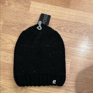 Chaco Black Knit Beanie